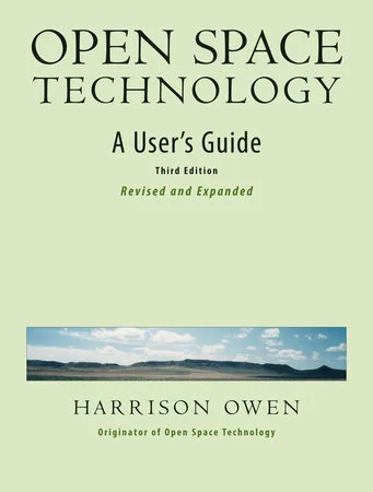 Cover van het boek Open Space Technology: A User's Guide van Harrison Owen, derde editie